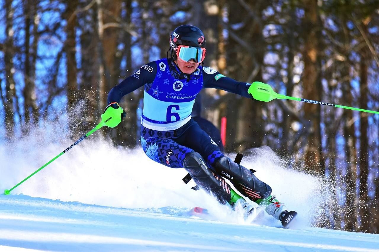 ГТО: Самые популярные зимние виды спорта: горнолыжный спорт.