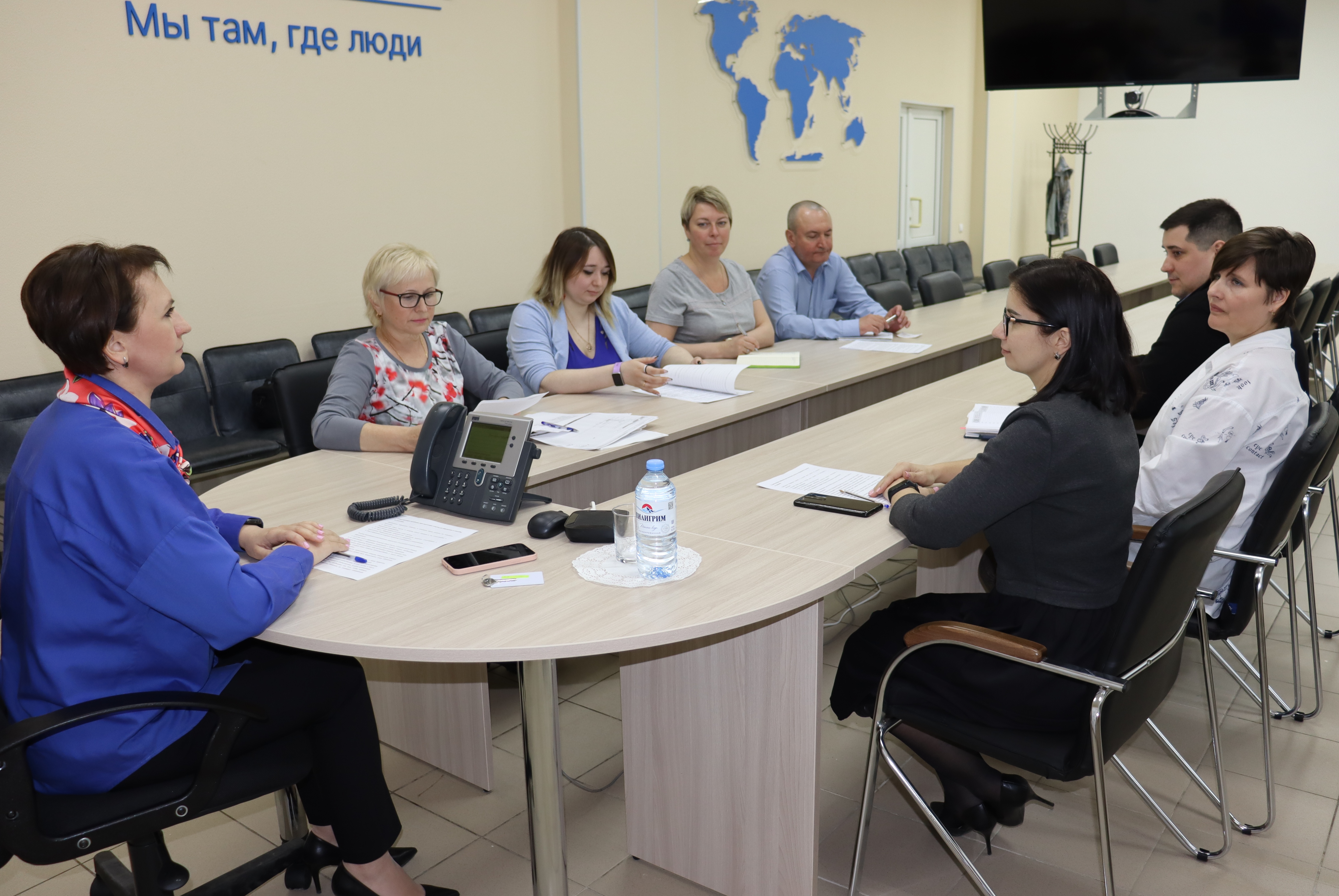 Заседание комиссии по проверке организации работы с обращениями граждан в калужском Росреестре на 2023 год.