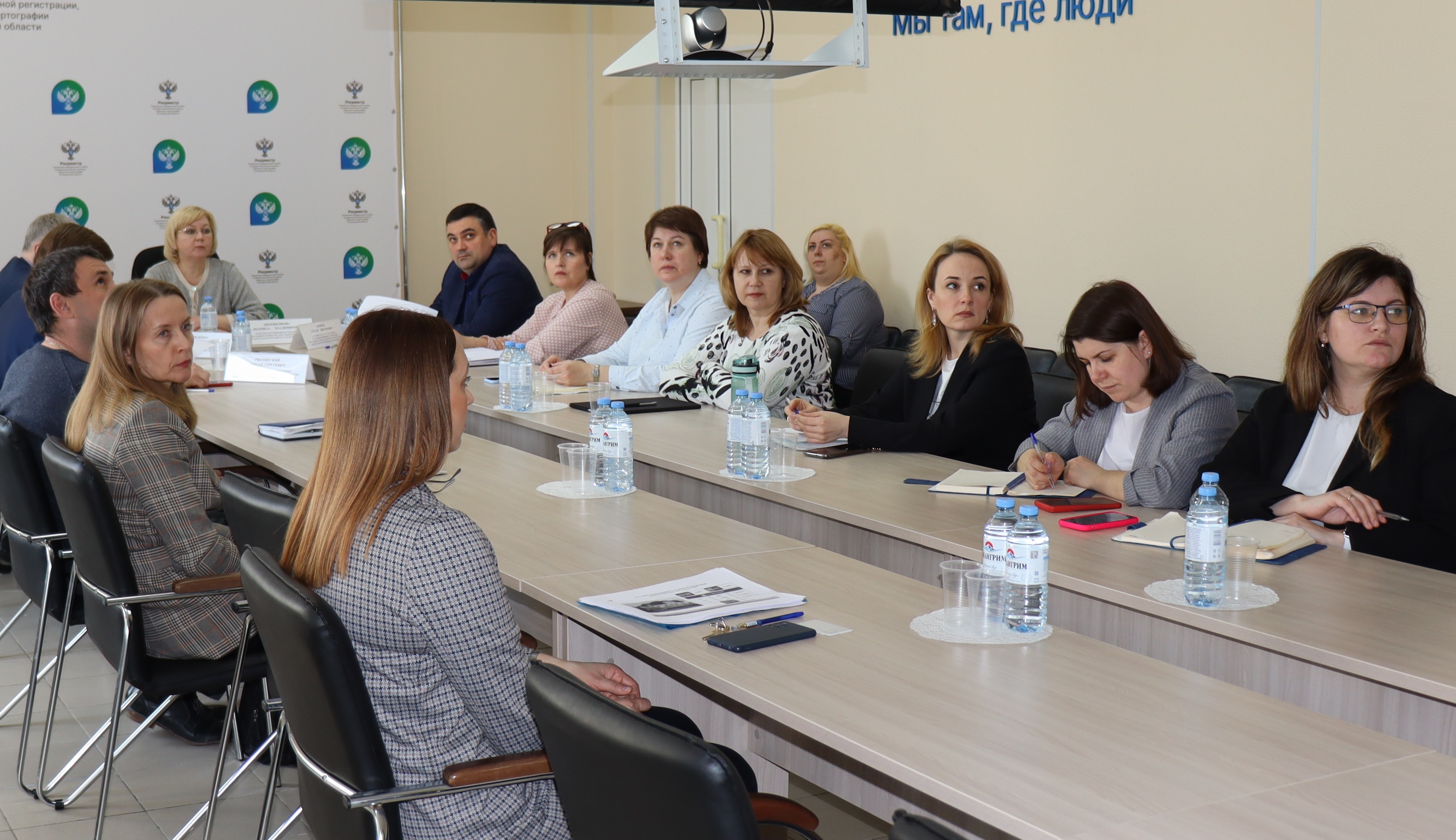 Круглый стол Росреестра по вопросам взаимодействия с профессиональными участниками рынка недвижимости в Калужском регионе.
